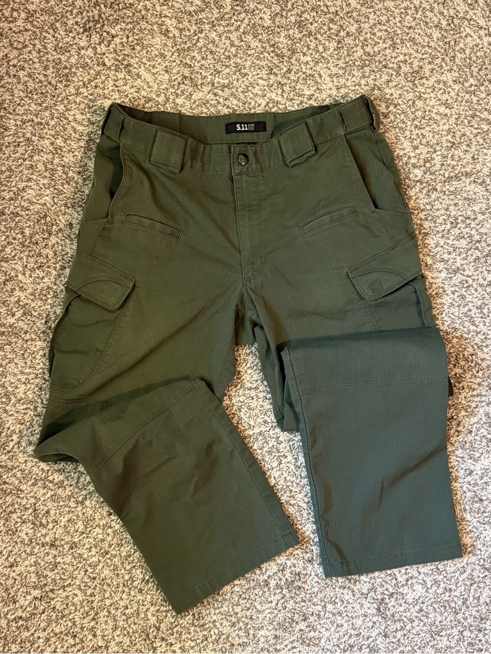 5.11 Stryke® Men’s Regular Fit Cargo Pants Green Ripstop 32x30